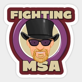 FIGHTING MSA (Multiple System Atrophy) Sticker